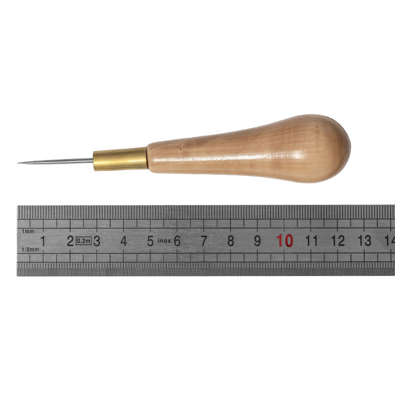 Outil Maroquinerie DIY Perçage Alène Diamant 4 En 1 Alène En Cuir Cône Diamant Couture à La Alène Cuir