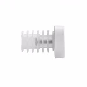 2 embouts bouchon Ø20 mm Blanc Mat