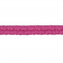 Double tresse imitation cuir 8 mm fuchsia 6201.0.626 PIDF