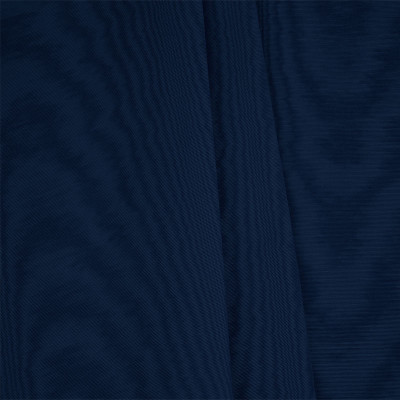 Tissu moiré Galatée cobalt Casal