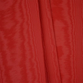 Tissu moiré Galatée rubis Casal