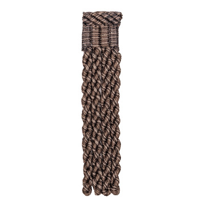 Frange torse moulinée 21 cm chocolat 5821.0.034 PIDF