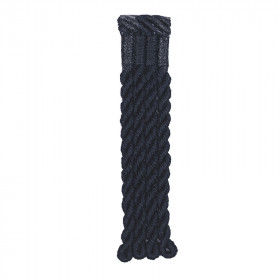 Frange torse moulinée 21 cm noir 5821.0.030 PIDF