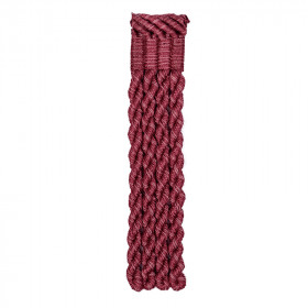 Frange torse moulinée 12 cm framboise 5812.0.013 PIDF