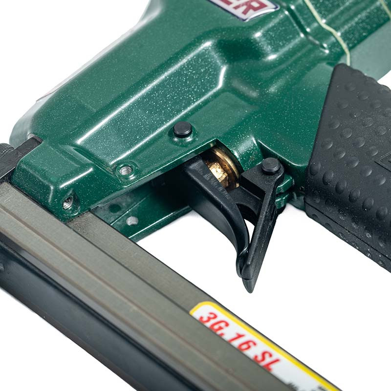 Agrafeuse Pneumatique Calibre 22 - Long Bec, Compatible Agrafes Série 71, Capacité 180, Pour Menuiserie Et Rembourrage
