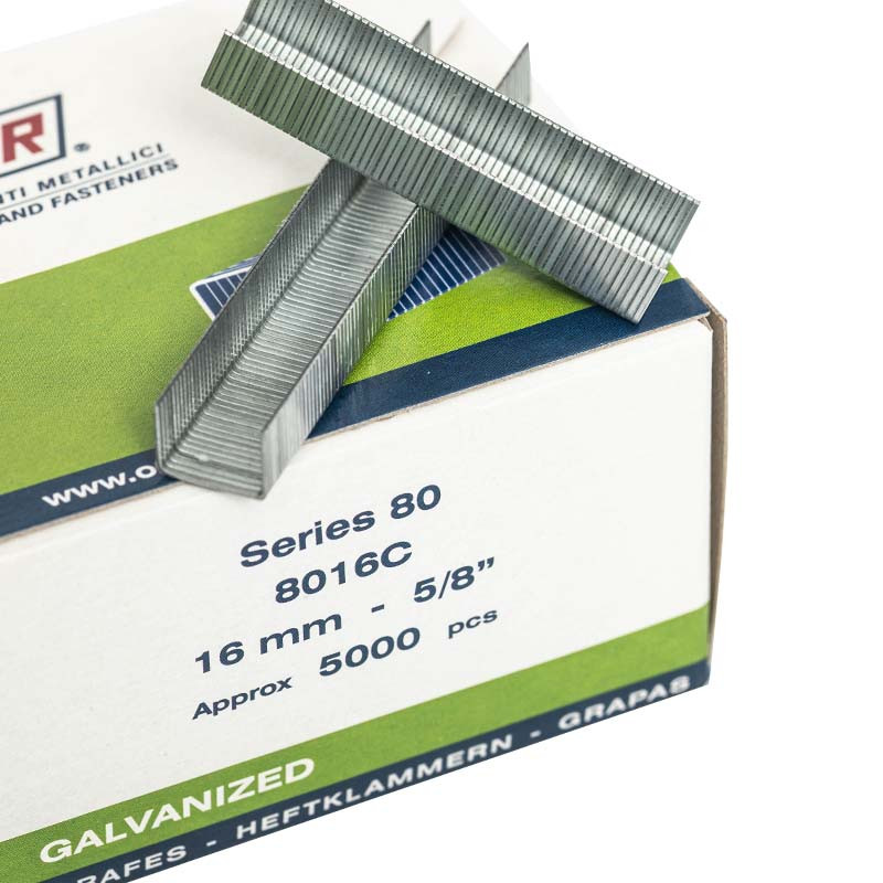 Lot De 5000 Agrafes Fixman Type 90 - Dimensions 5,85 X 16 X 1,25 Mm - Réf. 04551