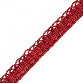 Crête les unis 12 mm bordeaux 5632-030 PIDF