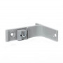 20 supports muraux Smart Klick aluminium 7,5 cm pour rail rideau DS - CS - KS - Gris