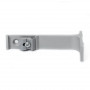 20 supports muraux Smart Klick aluminium 10 cm pour rail rideau DS - CS - KS - Gris