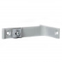 20 supports muraux Smart Klick aluminium 10 cm pour rail rideau DS - CS - KS - Gris
