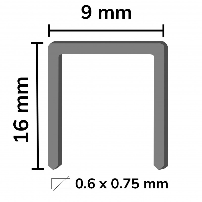 Lot De 100 Agrafes U Pour Voiture – 4,2x16mm – Vert Armée – Uxcell