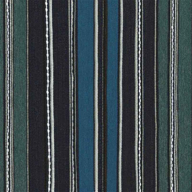 Tissu D'ameublement Zimmer + Rohde « Messine » Miel Rayé Froissé - 1,8+ Mètre - Lin/viscose