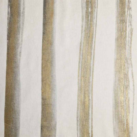 Voile rayé Lysandra taupe Casamance 297 cm