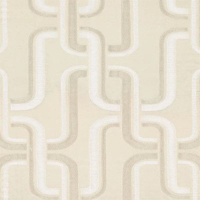 Tissu jacquard Luminescence ecru Casamance