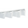 Rail rideau DS blanc mat sur mesure avec accessoires Forest de 30 cm à 190 cm