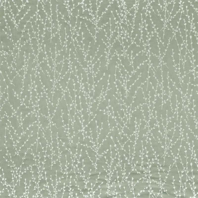 Tissu jacquard Brindille vert de gris Camengo