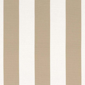 Tissu extérieur à rayures Waikiki beige Camengo