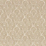 Tissu géométrique Adagio ocre Camengo