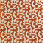 Tissu jacquard velours Lonato terracotta Camengo