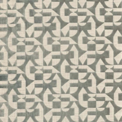 Tissu jacquard velours Lonato givre Camengo