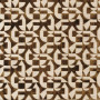 Tissu jacquard velours Lonato bronze Camengo