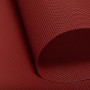 Toile grille textilène ocre rouge pour mobilier extérieur, le mètre