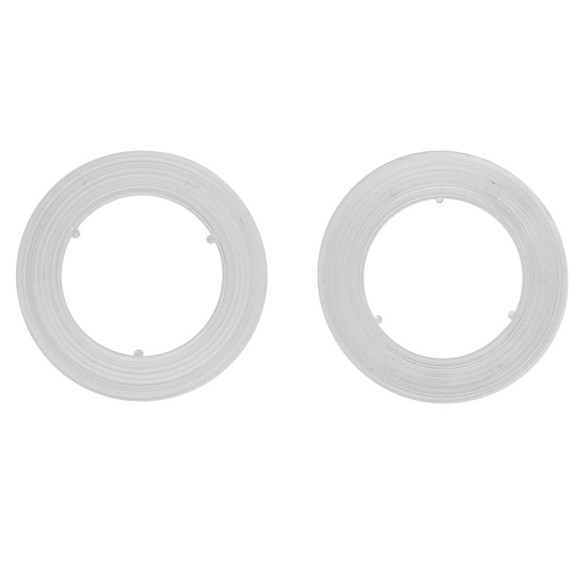 Bague d'épaisseur 40mm blanc pour œillet à sertir