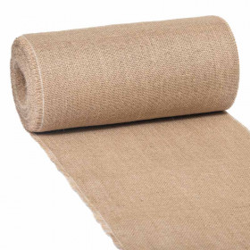 Chemin de table toile de jute 25m - 280g/m² - 35cm