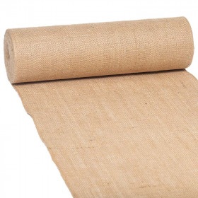 Chemin de table toile de jute 25m - 280g/m² - 40cm