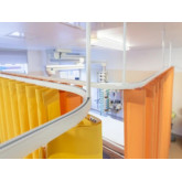 Rail rideau MTS Forest — Séparation médicale et professionnelle | artapisserie.fr